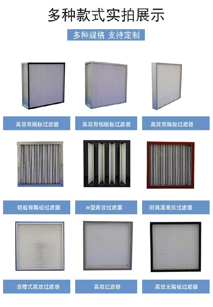 初效，中效，高效過濾器的區別是什么？